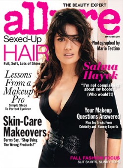 Salma Hayek - Long Time User of Argan Oil Based Hair Care Products...